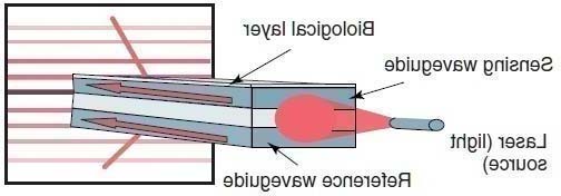 Fig 1 Schematic design for the instrument with silicon oxynitride layer waveguides