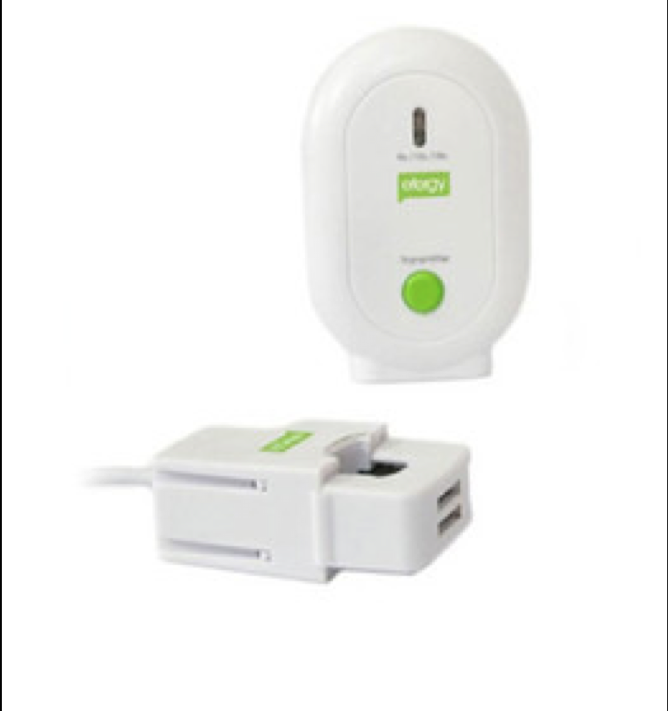 Figure 1b - Energy Elite electricity clamp and transmitter ©Hildebrand Ltd