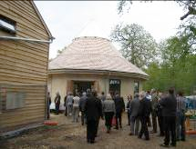 Public visit to the building while under construction